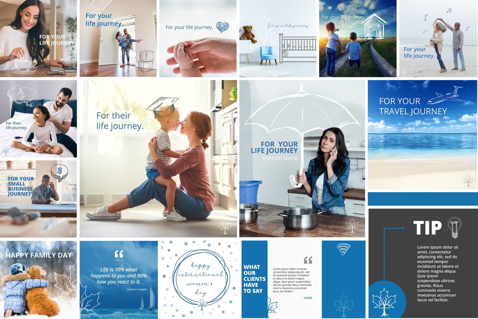 ITF Branding Guide Post Samples