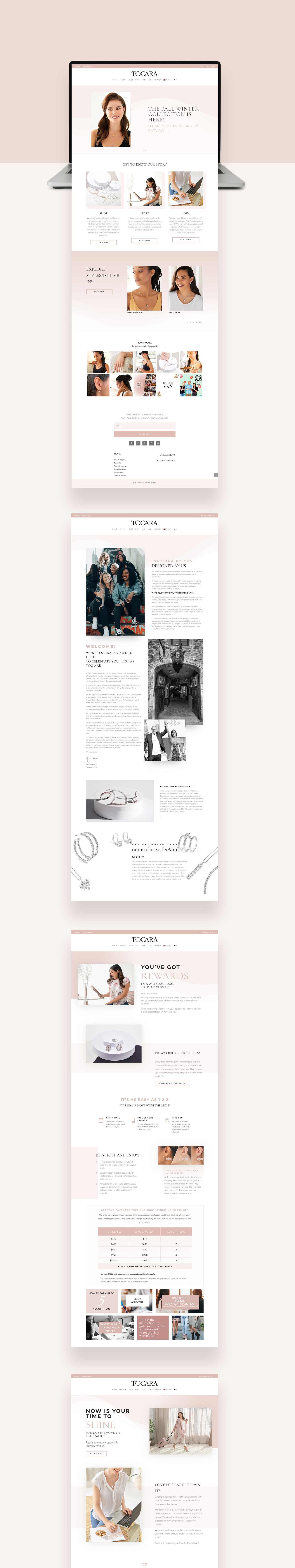 Tocara Website